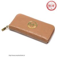 michael kors logo monogram signature groot beige portefeuilles Bestellen Online e0ksq588